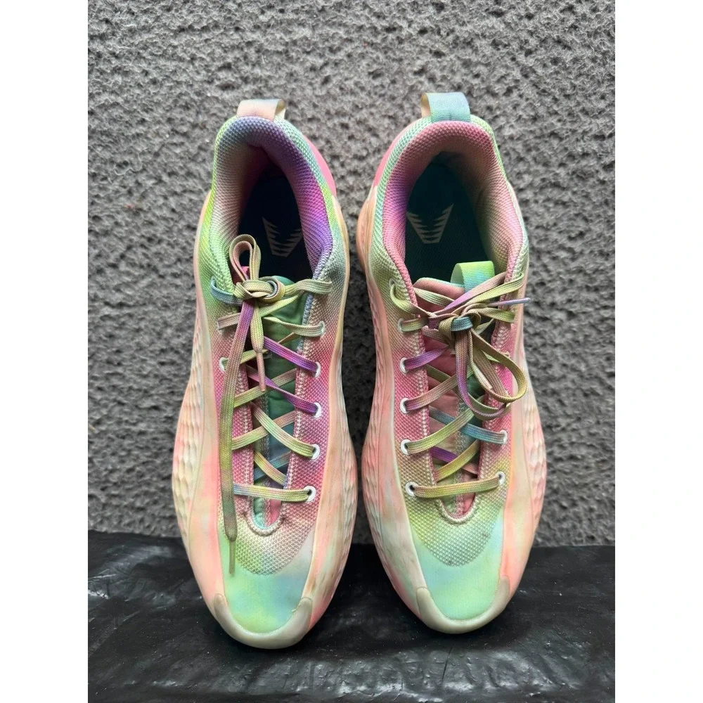 Adidas Anthony Edwards 1 Low Trainers‎ Cloud White Bliss Pink JR3916 Mens 9.5 US